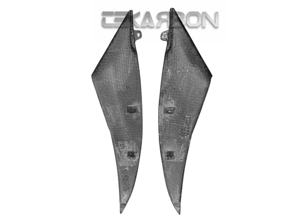 2006 - 2007 Yamaha YZF R6 Carbon Fiber Side Tank Panels