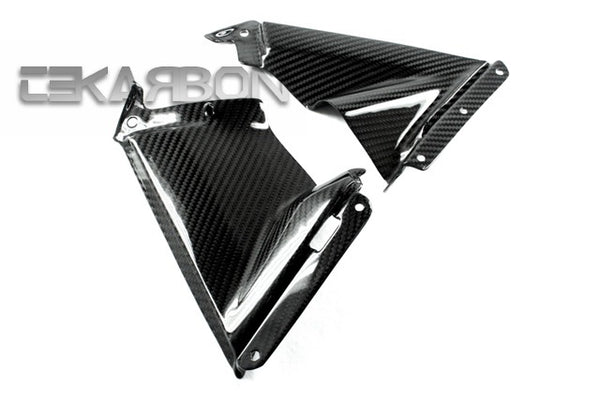 2009 - 2014 Aprilia RSV4 Carbon Fiber Side Fairing Panels