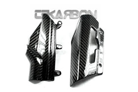 2011 - 2013 Aprilia Shiver 750 Carbon Fiber Front Side Panels