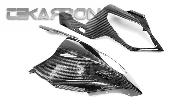 2009 - 2014 BMW S1000RR / HP4 Carbon Fiber Front Fairing