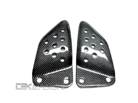 2003 - 2010 Buell Lightning / Firebolt Carbon Fiber Front Heel Plates