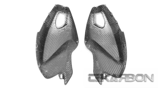 2008 - 2014 Ducati Monster 696 796 1100 Carbon Fiber Side Tank Panels