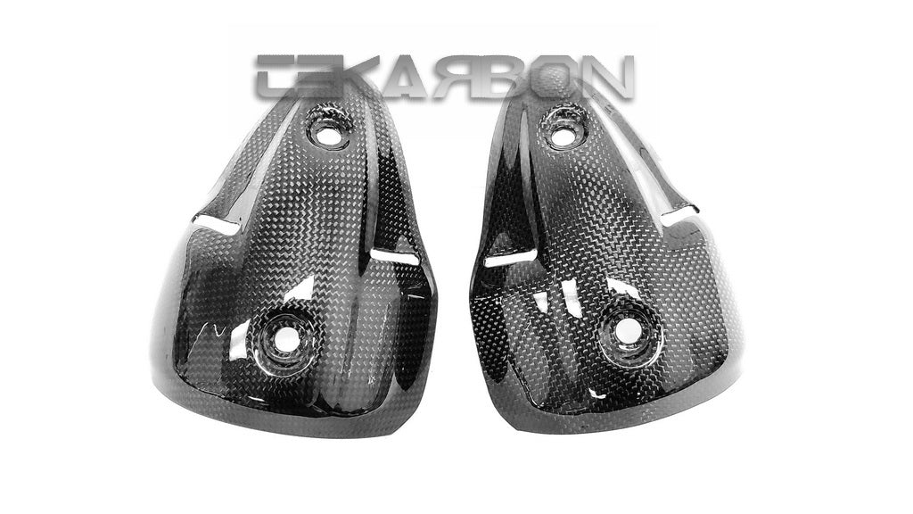 Tekarbon :: 2008 2010 Ducati Monster 696 Carbon Fiber Exhaust Cover - Main Image