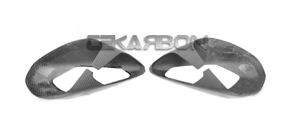 2018 - 2021 Ducati Panigale V4 / Streetfighter V4 Carbon Fiber Mirror Covers (Matte only)