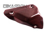 2007 - 2012 Ducati 1198 1098 848 Carbon Fiber Exhaust Cover - Red Kevlar