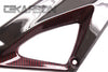 2007 - 2012 Ducati Superbike 1198 1098 848 Carbon Fiber Side Tank Panels