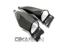 2010 - 2014 Ducati Streetfighter / 848 Carbon Fiber Large Manifold Covers