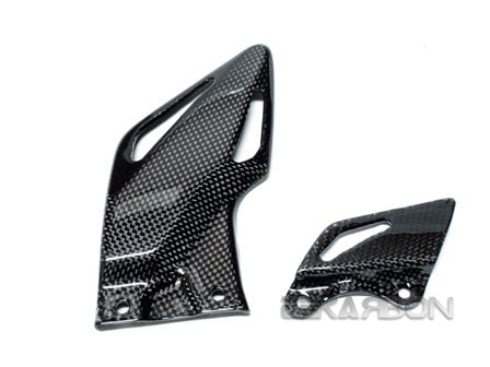 2008 - 2015 Honda CBR1000RR Carbon Fiber Heel Plates