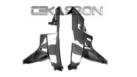 2007 - 2012 Honda CBR600RR Carbon Fiber Lower Side Fairings