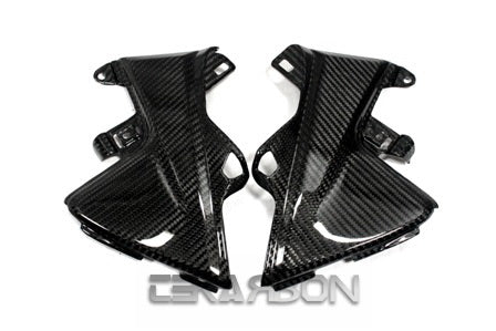 2013 - 2019 Honda CBR600RR Carbon Fiber Side Tank Panels