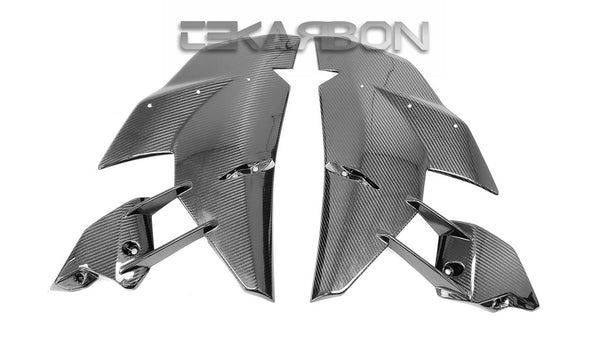 2015 - 2020 Kawasaki Ninja H2 Carbon Fiber Large Side Fairings