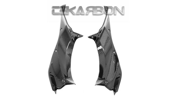 2018 - 2020 Kawasaki H2 SX SE Carbon Fiber Side Panels