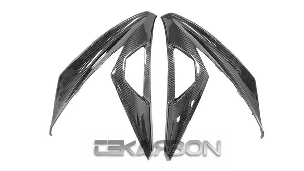 2013 - 2017 Kawasaki Ninja 300 250R Carbon Fiber Front Side Fairings