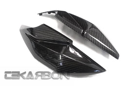 2013 - 2017 Kawasaki Ninja Z250 / 15-17 Z300 Carbon Fiber Headlight Side Panels