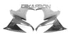 2008 - 2009 Kawasaki ZX10R Carbon Fiber Large Side Fairings