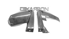 2008 - 2009 Kawasaki ZX10R Carbon Fiber Side Fairing Panels