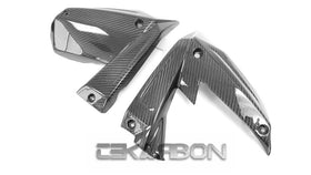 2008 - 2009 Kawasaki ZX10R Carbon Fiber Side Fairing Panels