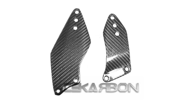2008 - 2010 Kawasaki ZX10R Carbon Fiber Heel Plates