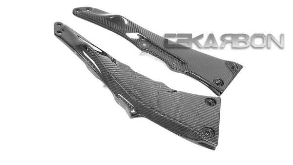 2016 - 2021 Kawasaki ZX10R Carbon Fiber Rear Frame Panels