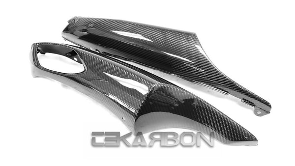2006 - 2011 Kawasaki ZX14R Carbon Fiber Tail Side Fairings