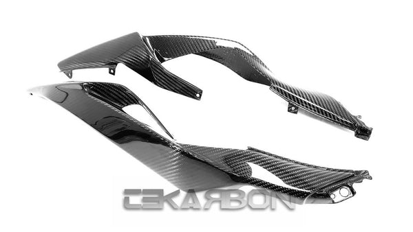 2019 - 2021 Kawasaki ZX6R Carbon Fiber Tail Side Fairings