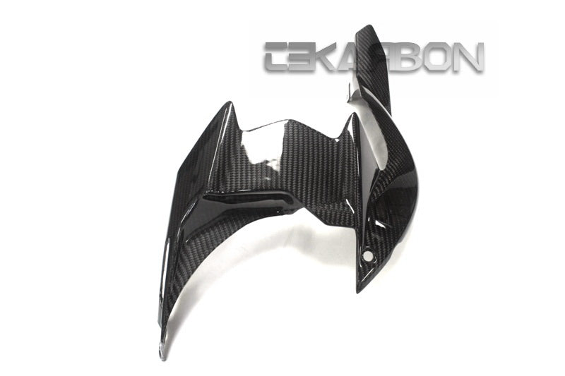 Kawasaki Ninja H2 カーボンリアフェンダー2015-2019 Tekarbon :: 2015 - 2019 Kawasaki Ninja H2 Carbon Fiber Rear Hugger