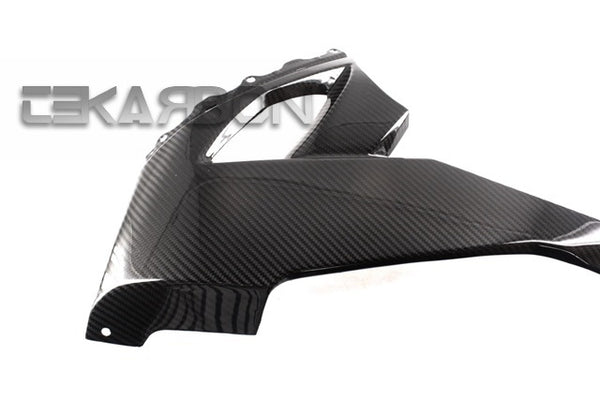 2008 - 2010 Kawasaki ZX10R Carbon Fiber Lower Side Fairings