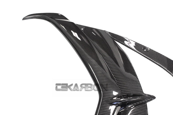 2011 - 2020 Kawasaki ZX10R Carbon Fiber Large Side Fairings w/ Front Side Panels