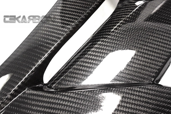 2011 - 2020 Kawasaki ZX10R Carbon Fiber Large Side Fairings w/ Front Side Panels
