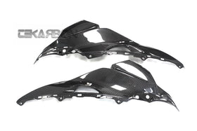 2016 - 2020 Kawasaki ZX10R Carbon Fiber Upper Side Fairings