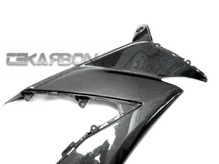 2010 Kawasaki ZX10R Carbon Fiber Upper Side Fairings
