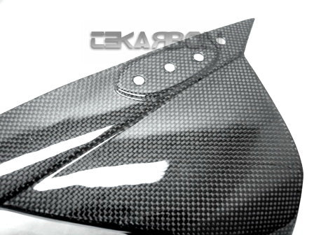 2009 - 2012 Kawasaki ZX6R Carbon Fiber Front Fairing