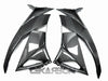 2009 - 2012 Kawasaki ZX6R Carbon Fiber Large Side Fairings