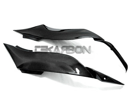 2009 - 2012 Kawasaki ZX6R Carbon Fiber Side Tank Panels