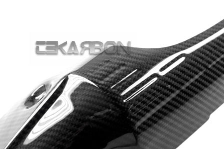 2013 - 2016 Kawasaki ZX6R Carbon Fiber Exhaust Cover