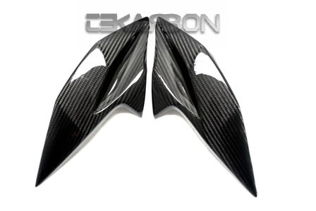 2013 - 2016 Kawasaki Z800 Carbon Fiber Headlight Side Panels
