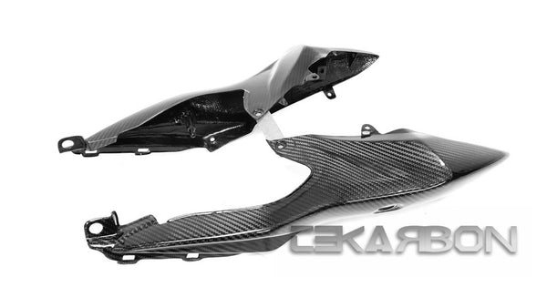 2009 - 2015 Suzuki GSXR 1000 Carbon Fiber Tail Side Fairings