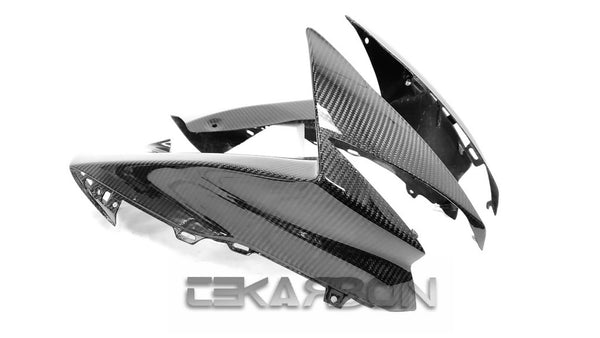 2011 - 2023 Suzuki GSXR 600 / 750 Carbon Fiber Front Side Fairings