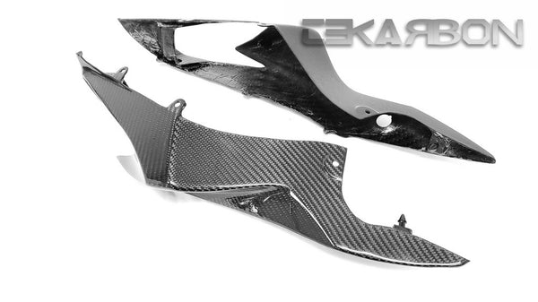 2011 - 2018 Suzuki GSXR 600 / 750 Carbon Fiber Tail Side Fairings