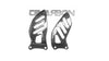 2006 - 2007 Suzuki GSXR 600 / 750 Carbon Fiber Heel Plates