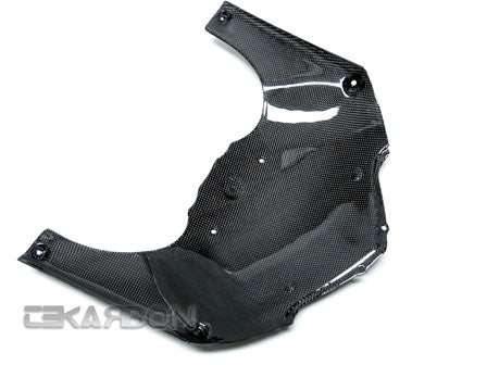 2007 - 2008 Suzuki  GSXR 1000 Carbon Fiber Front Under Panel