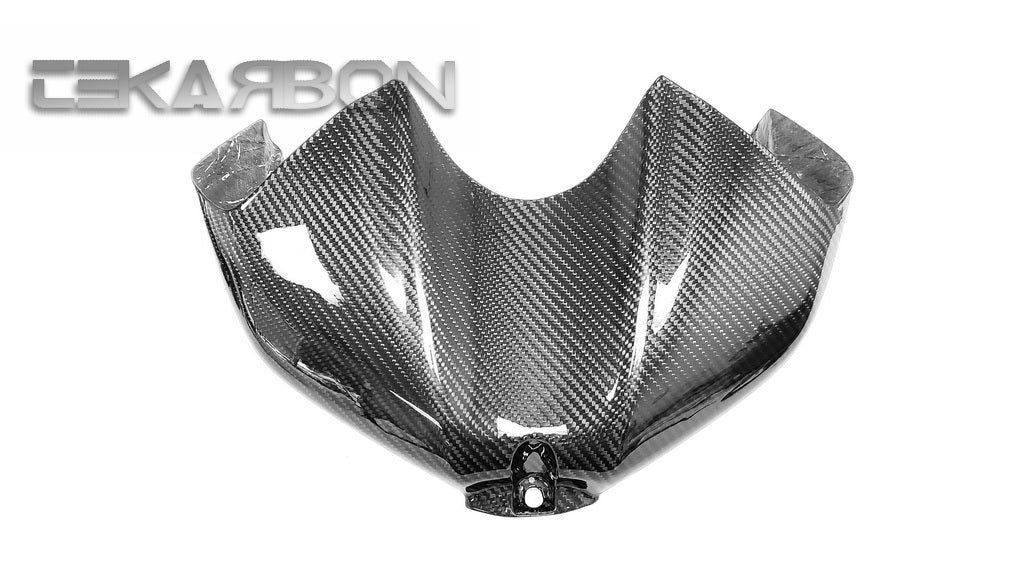 2006 - 2007 Yamaha YZF R6 Carbon Fiber Tank Cover - Twill