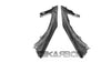 2008 - 2016 Yamaha YZF R6 Carbon Fiber Upper Side Fairings
