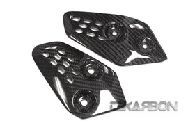 2015 - 2017 Yamaha FZ07 MT07 Carbon Fiber Heel Plates