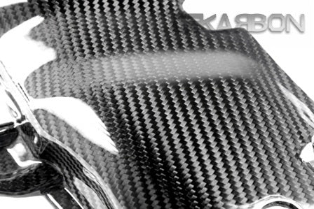 2007 - 2008 Yamaha YZF R1 Carbon Fiber Upper Heat Shield