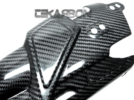2009 - 2014 Yamaha YZF R1 Carbon Fiber Lower Heat Shield RH