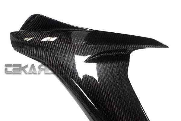 2015 - 2019 Yamaha YZF R1 Carbon Fiber Large Side Fairings (Twill)