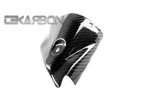 2006 - 2007 Yamaha YZF R6 Carbon Fiber Heat Shield - Twill