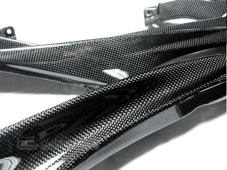 Carbon Fibre Side Air Duct Cover Fairing Inserts For Yamaha YZF R6 2008-2016 – Pair